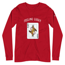 Load image into Gallery viewer, Feeling Lucky Unisex Long Sleeve Tee