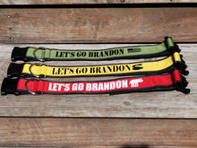 Load image into Gallery viewer, 2&quot; wide &quot;LET&#39;S GO BRANDON&quot; Dog Collar