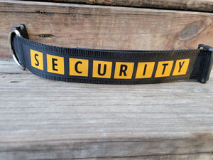 2" wide AWFUL HOUSE SECURITY COLLAR