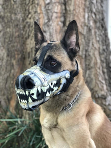 Custom Painted Muzzle