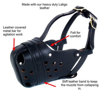Load image into Gallery viewer, Leather Muzzles